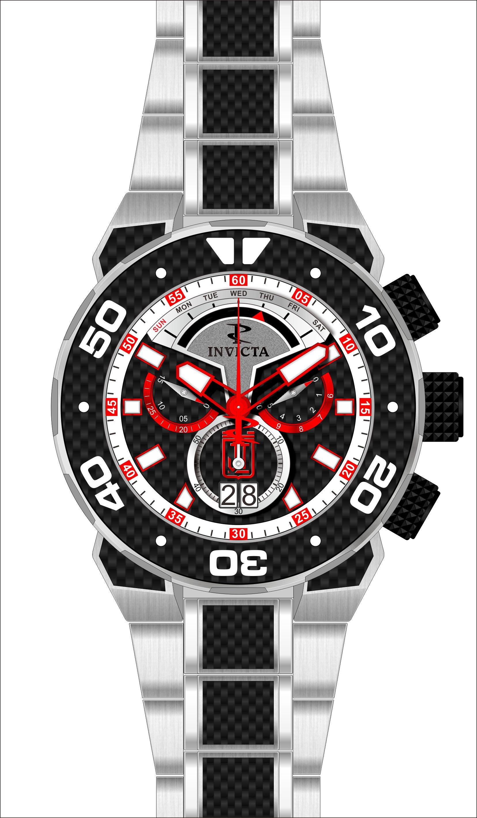 Band for Invicta JT Men 41276