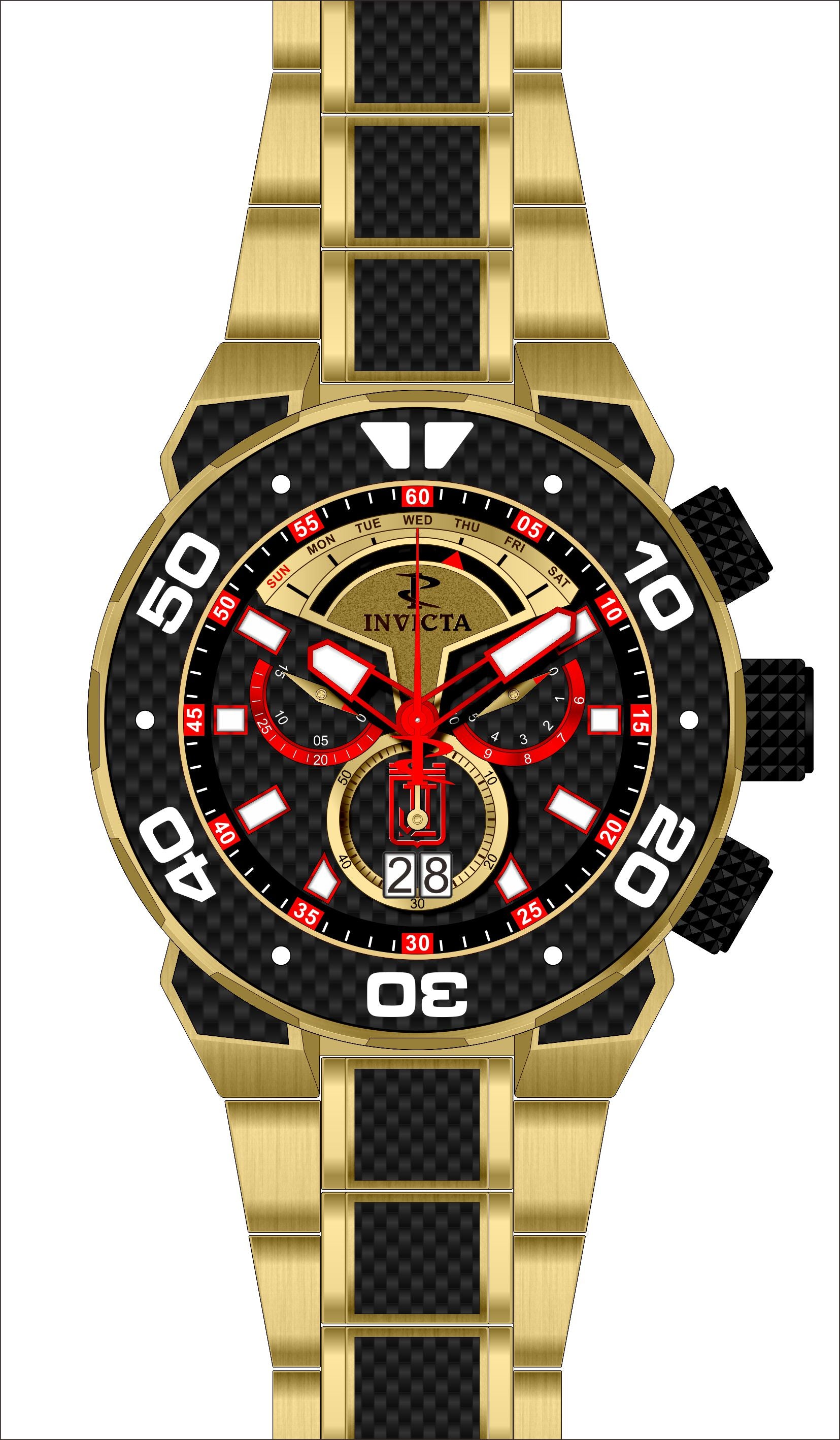 Parts for Invicta JT Men 41277