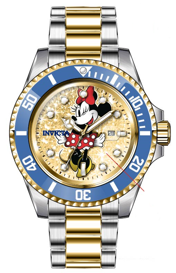 Parts for Invicta Disney Limited Edition Minnie Mouse Lady 41334