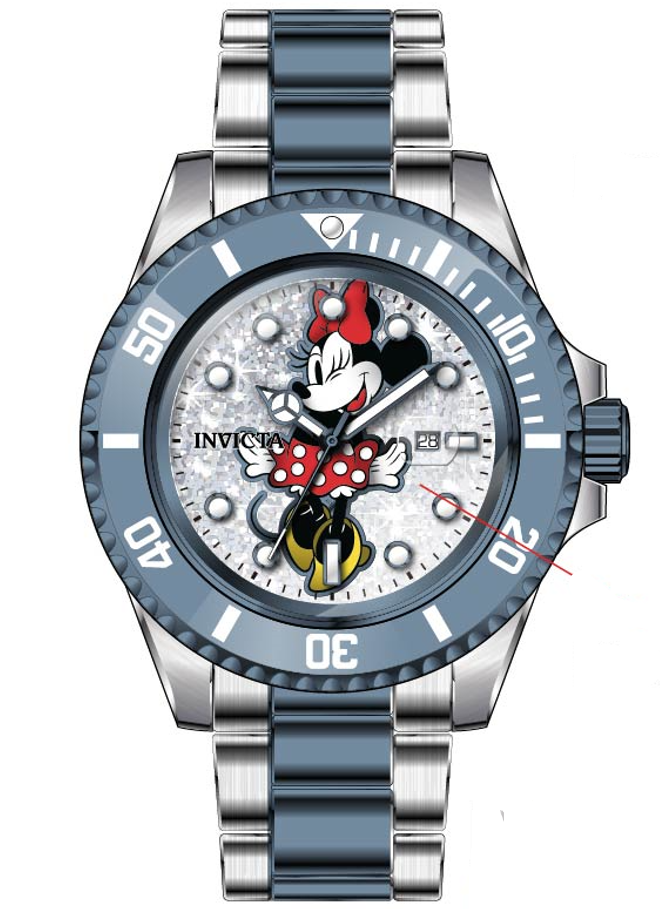 Band for Invicta Disney Limited Edition Minnie Mouse Lady 41338