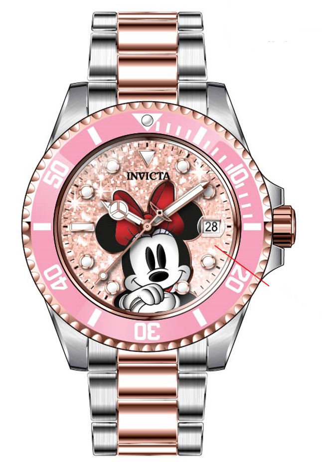 Parts for Invicta Disney Limited Edition Minnie Mouse Lady 41344