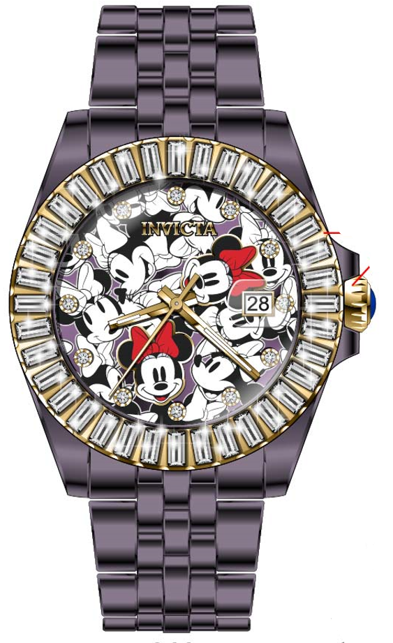 Parts for Invicta Disney Limited Edition Minnie Mouse Lady 41358