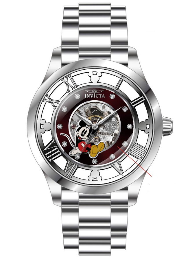 Parts for Invicta Disney Limited Edition Mickey Mouse Men 41361