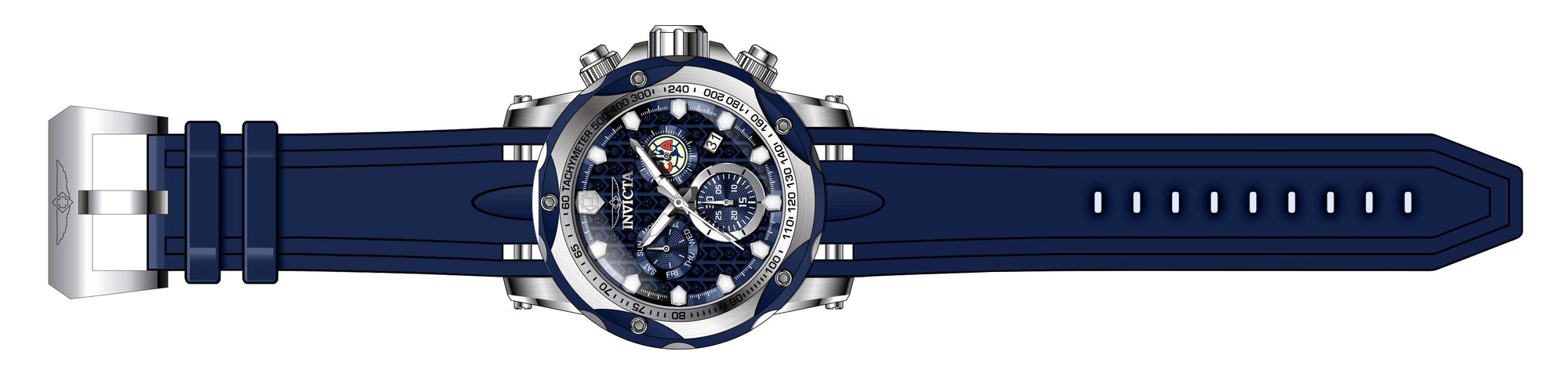 Parts for Invicta Speedway LATAM Exclusive Men 37322