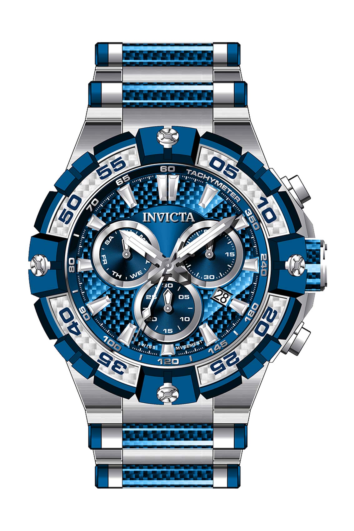Band for Invicta Bolt Men 38141