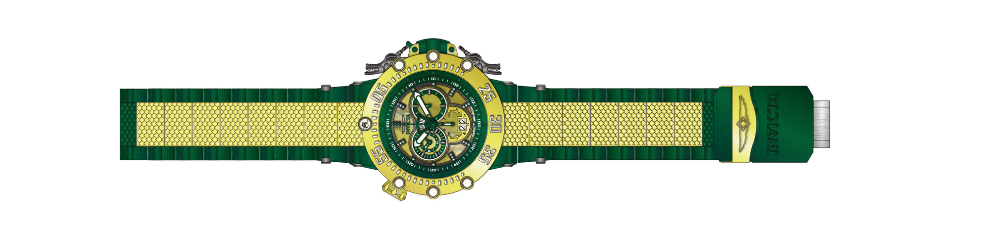 Band for Invicta Subaqua Men None 39951
