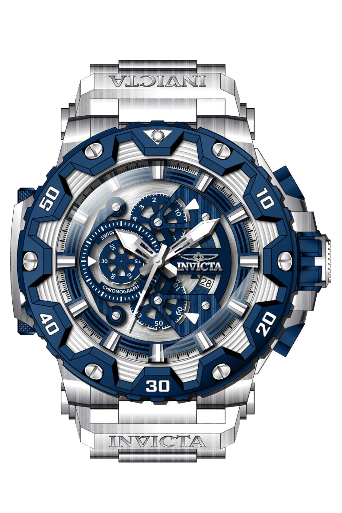 Parts for Invicta Specialty Zager Exclusive Men 35228