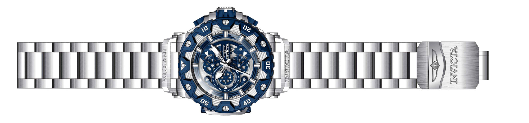 Band for Invicta Specialty Zager Exclusive Men 35228