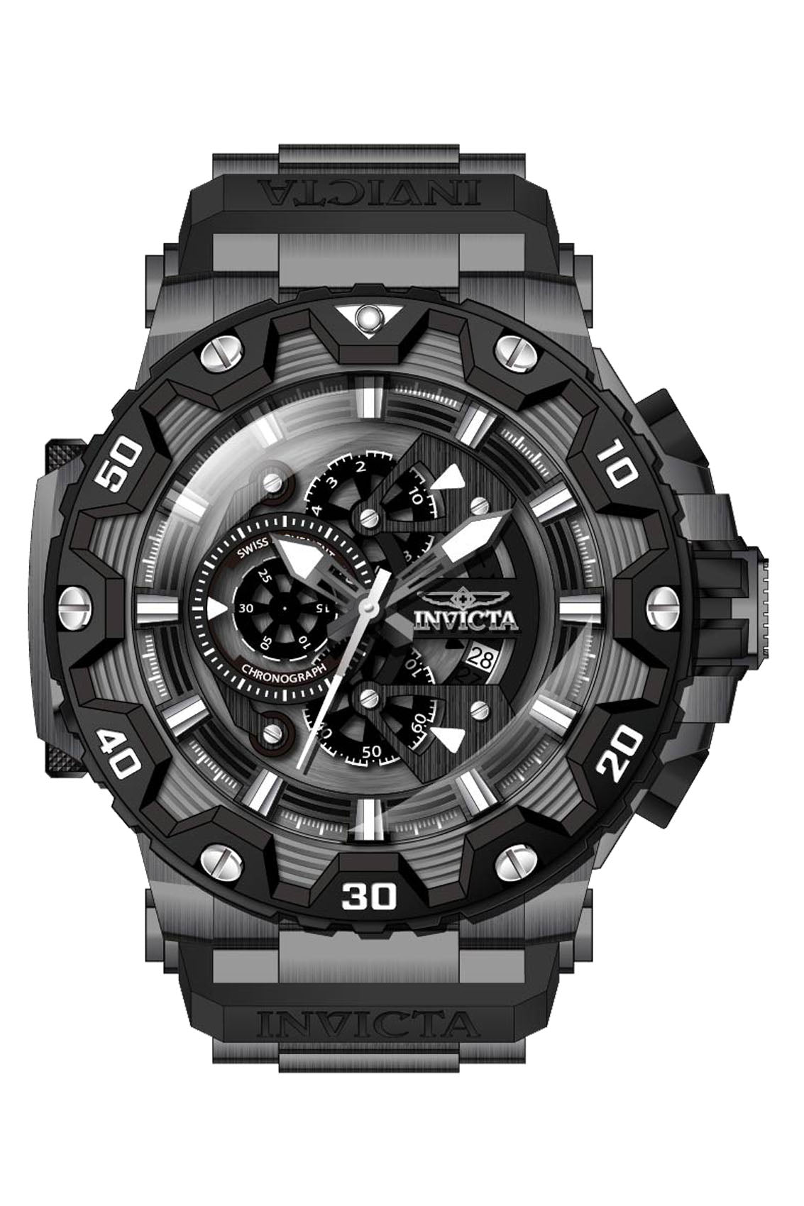 Parts for Invicta Specialty Zager Exclusive Men 35231