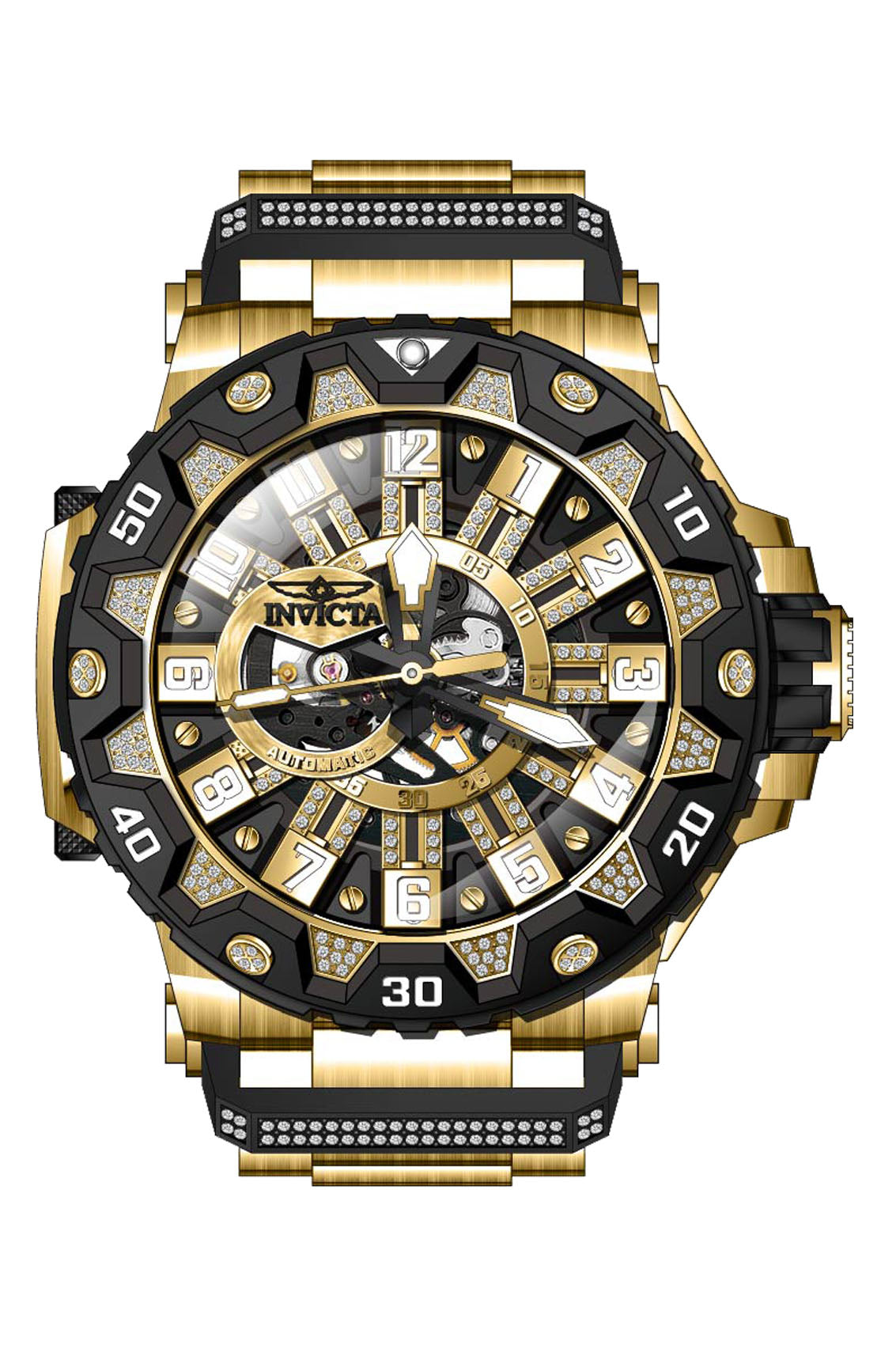 Parts for Invicta Specialty Zager Exclusive Men 35214