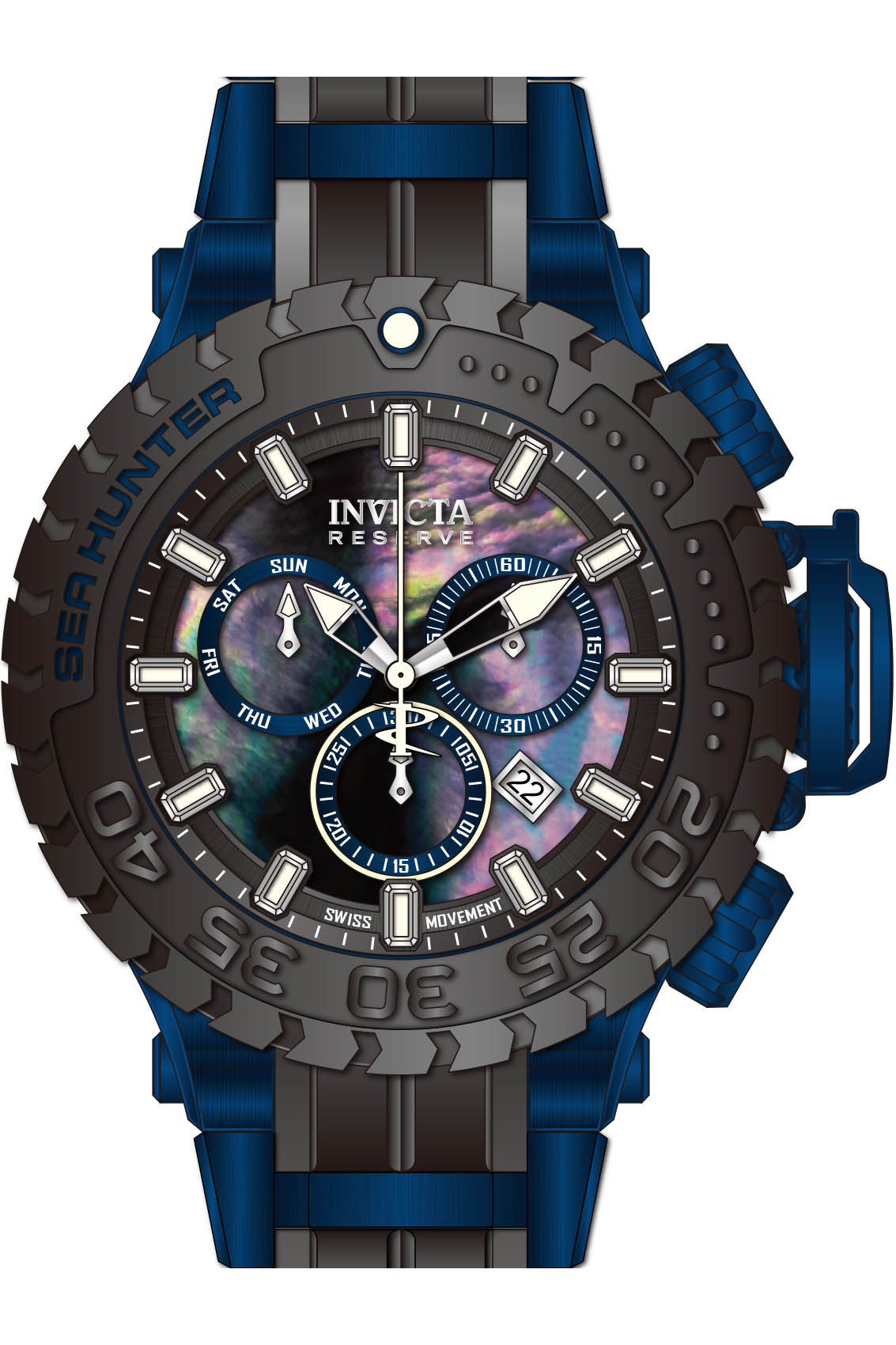 Parts for Invicta Sea Hunter Men 41012