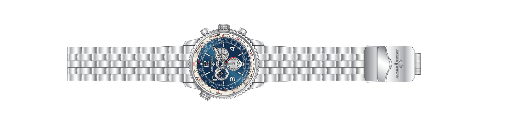 Band for Chase Durer Men CDW-0013 - Invicta Watch Bands