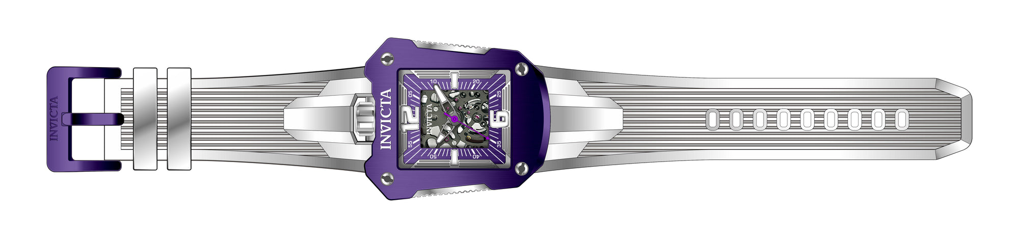 Band for Invicta S1 Rally Men 41664
