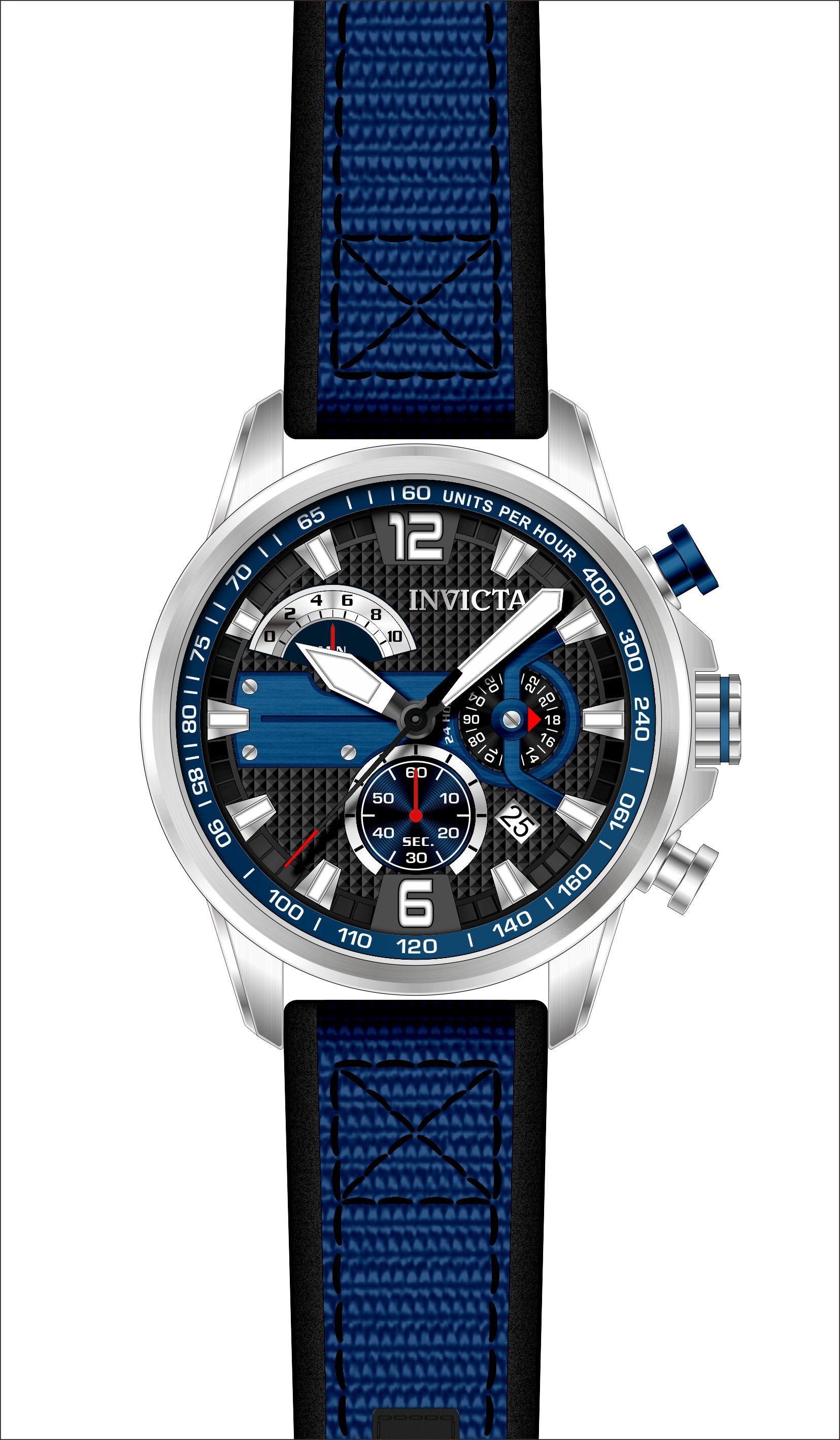 Parts for Invicta Aviator Men 41684