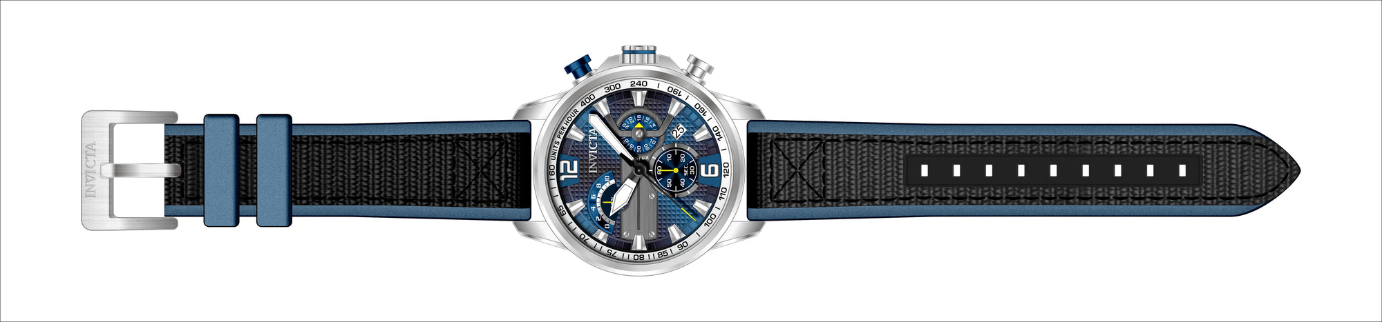 Band for Invicta Aviator Men 41687