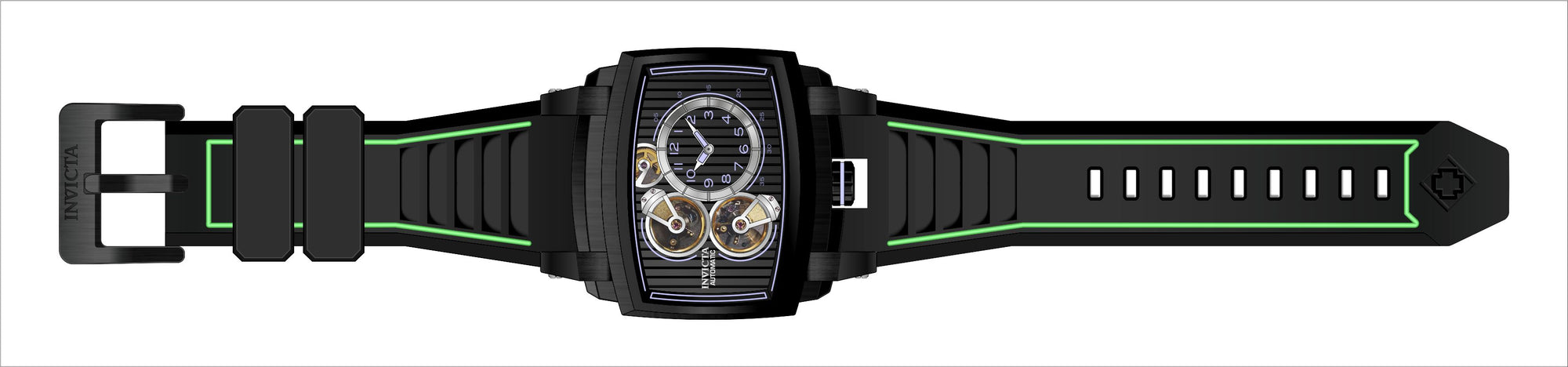 Band for Invicta Akula Men 41696