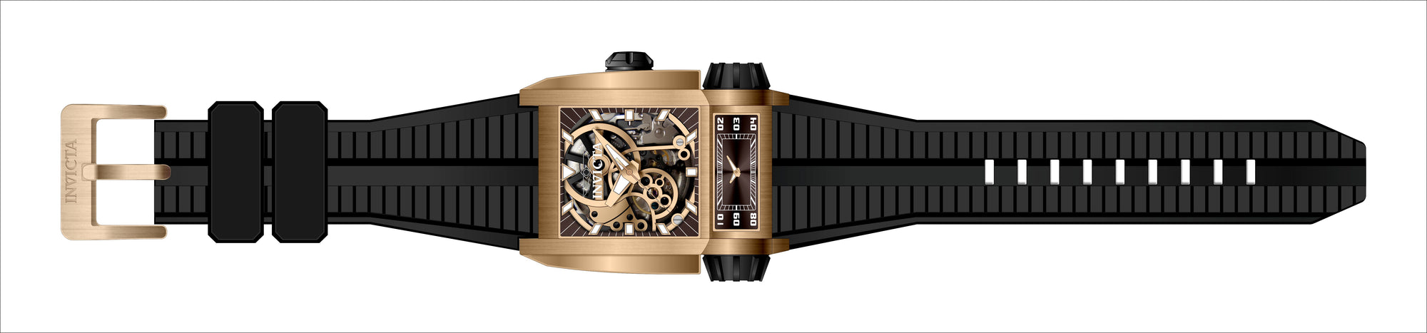 Band for Invicta Akula Men 41728