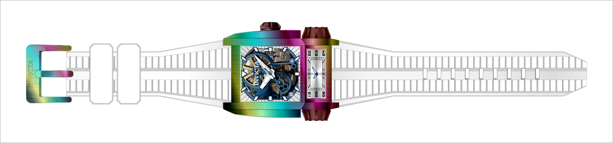 Band for Invicta Akula Men 41731