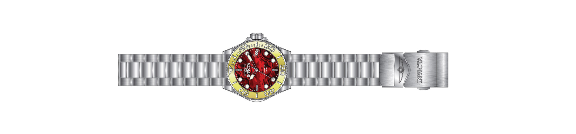 Parts for Invicta Grand Diver Lady 40149