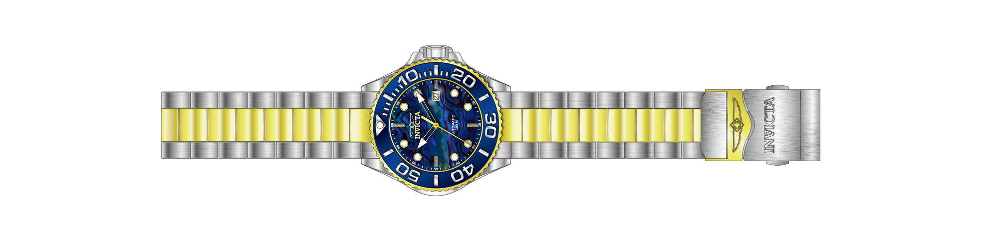 Parts for Invicta Grand Diver Men 39966