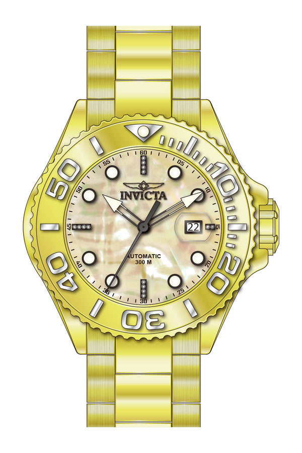 Band for Invicta Grand Diver Men 39967 - Invicta Watch Bands