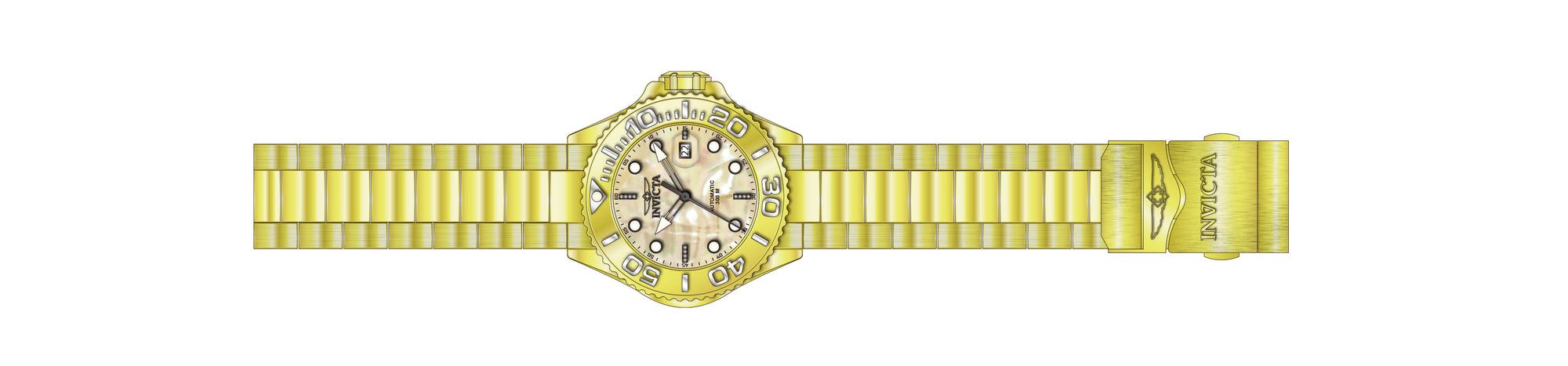 Parts for Invicta Grand Diver Men 39967