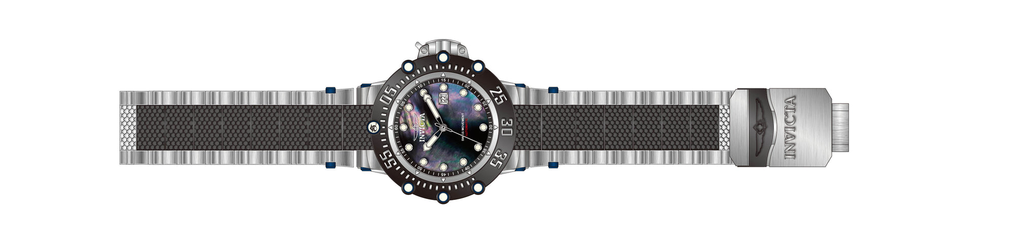 Band for Invicta Subaqua Men 40070