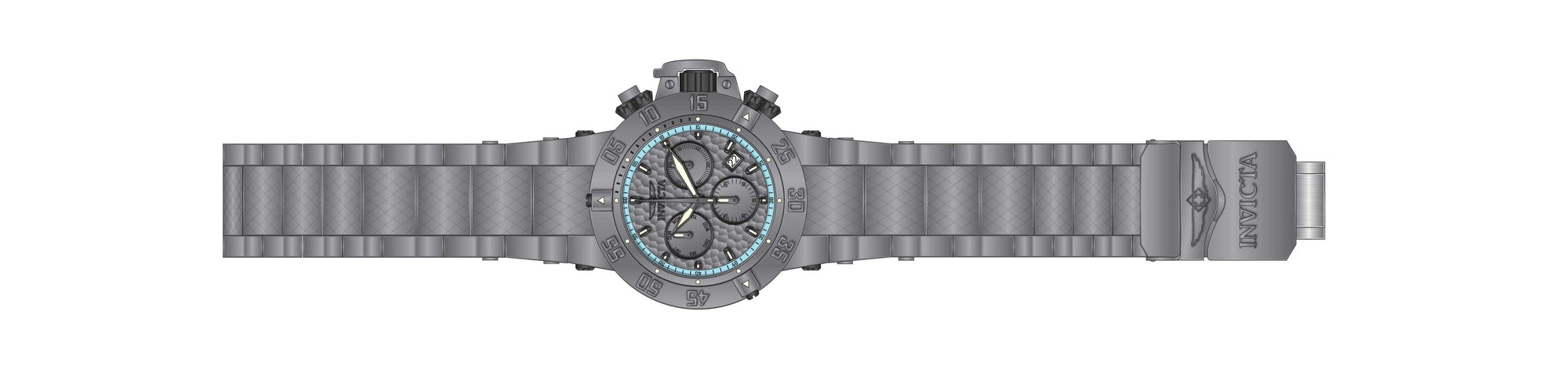 Band for Invicta Subaqua Men None 40454