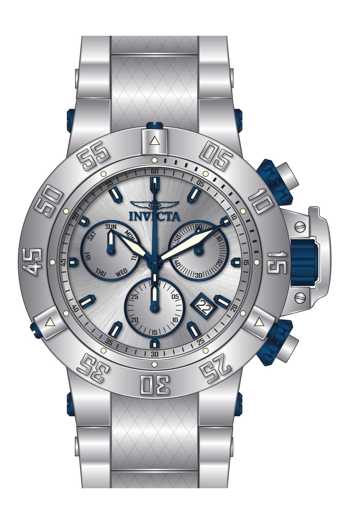Parts for Invicta Subaqua Noma III Men Platinum Label 40452