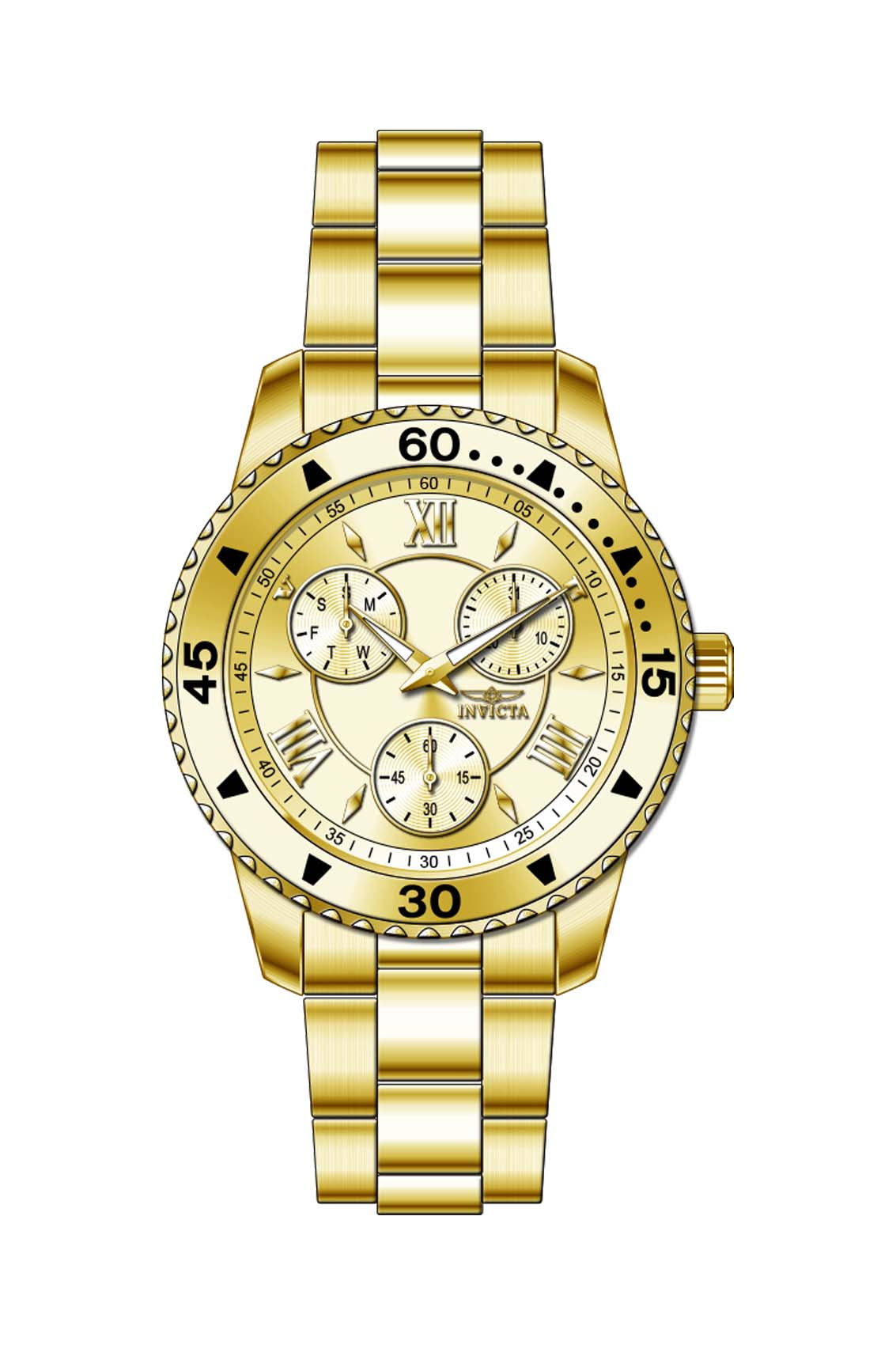 Band for Invicta Angel Lady 35828