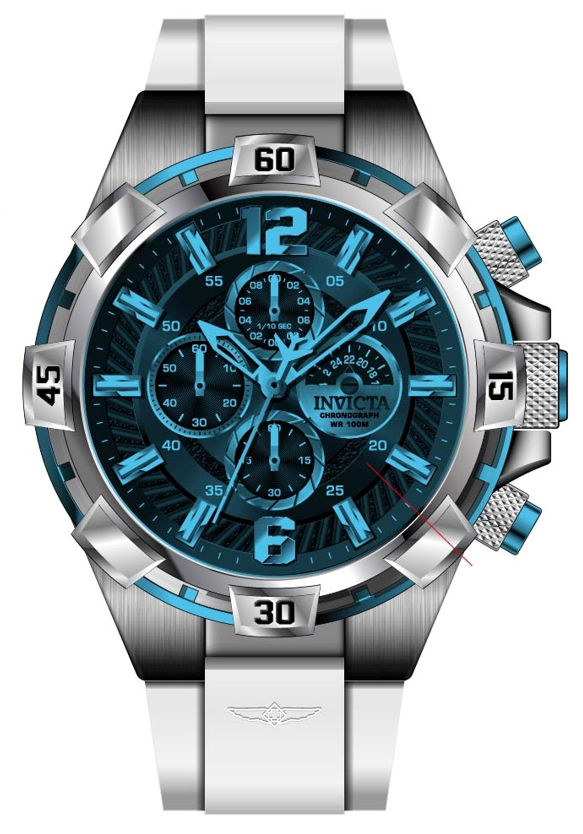 Band for Invicta Aviator Men 42081