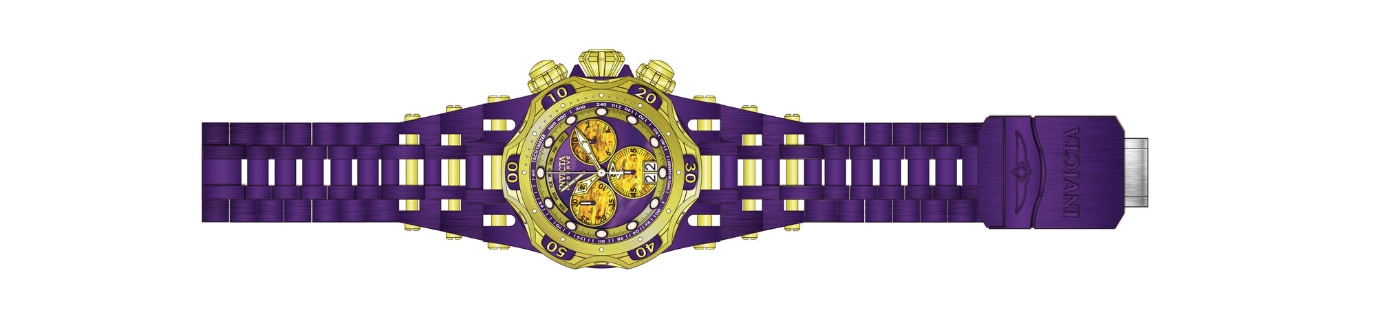 Parts for Invicta Reserve Chaos Men Purple Label 41400