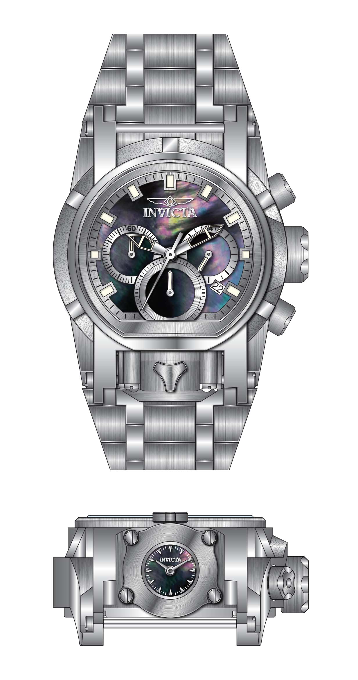 Parts for Invicta Bolt Bolt Zeus Magnum Lady 40586