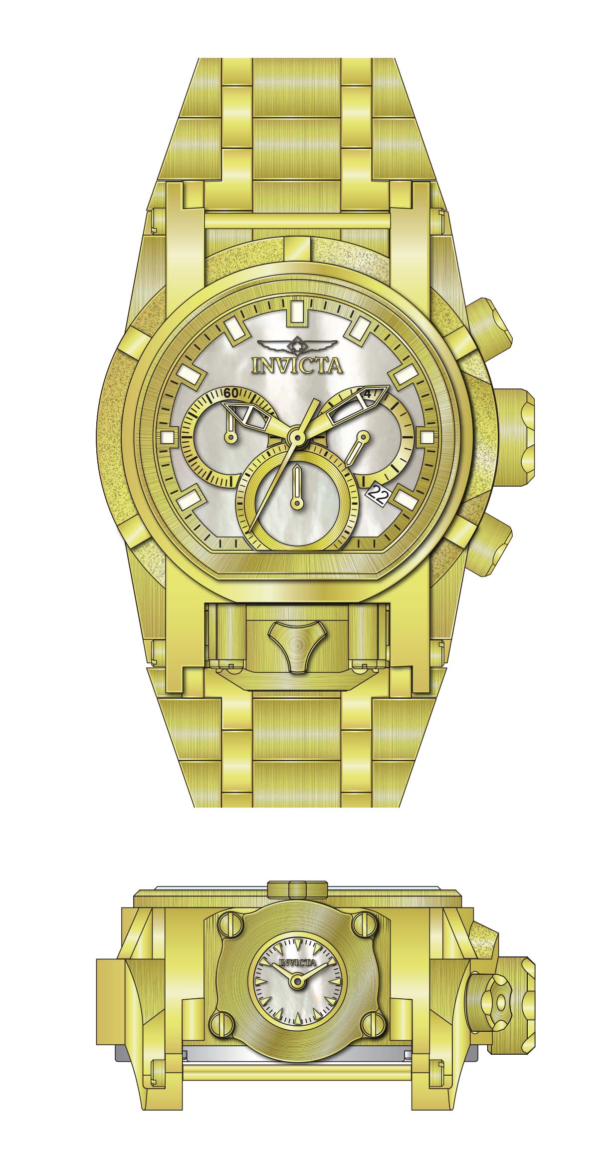 Parts for Invicta Bolt Bolt Zeus Magnum Lady 40587