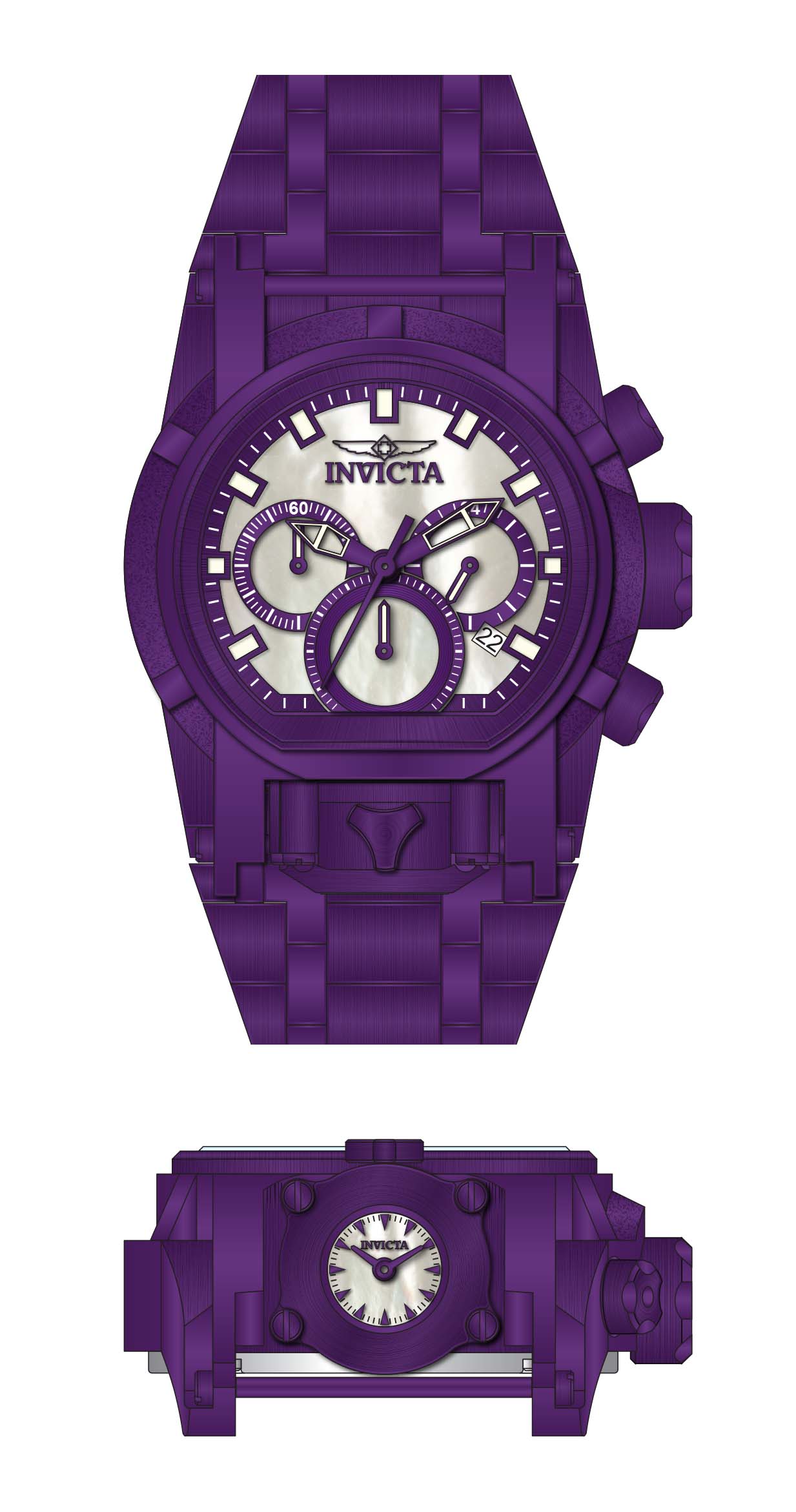 Parts for Invicta Bolt Bolt Zeus Magnum Lady 40589