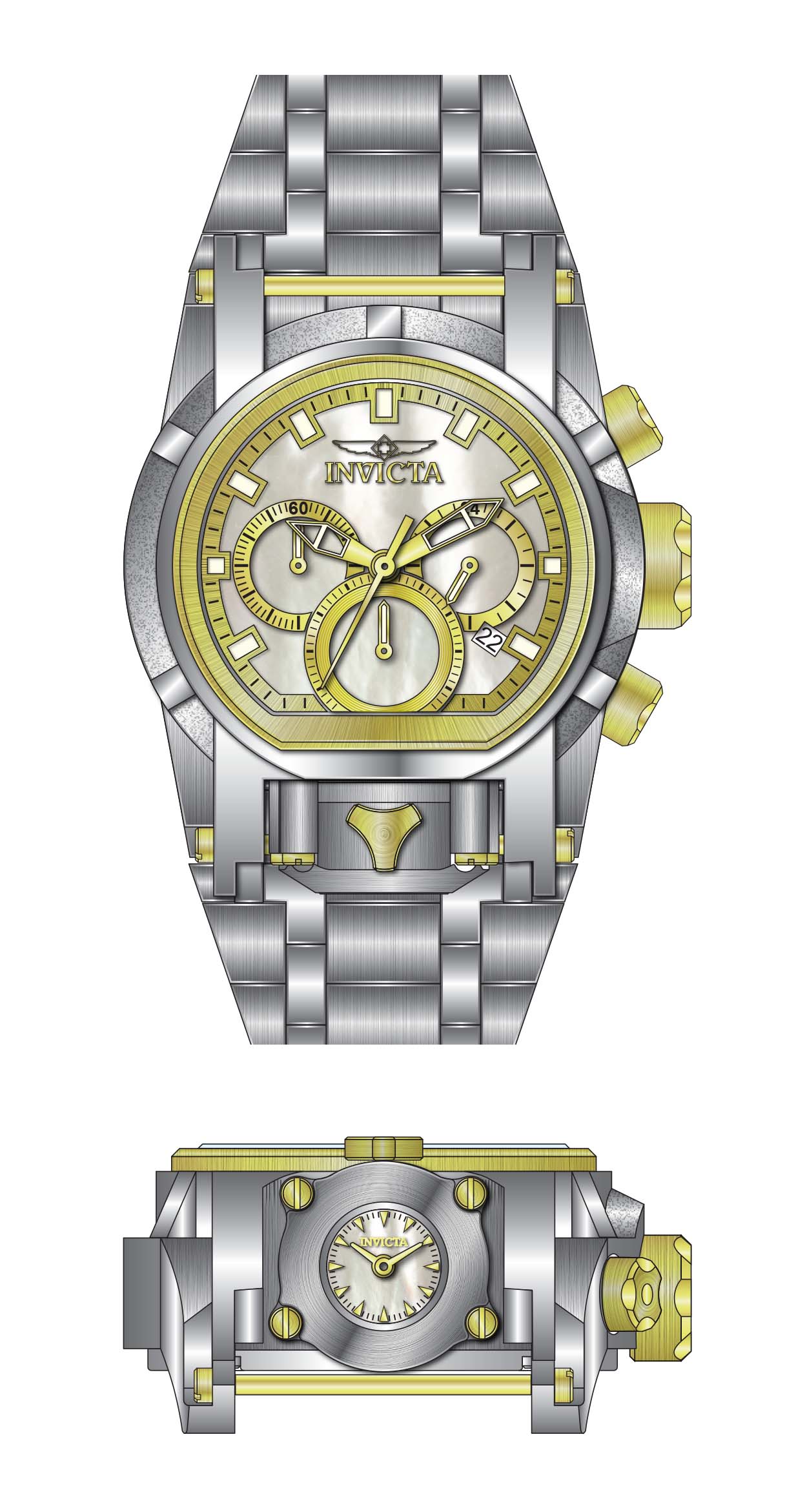 Parts for Invicta Bolt Bolt Zeus Magnum Lady 40591