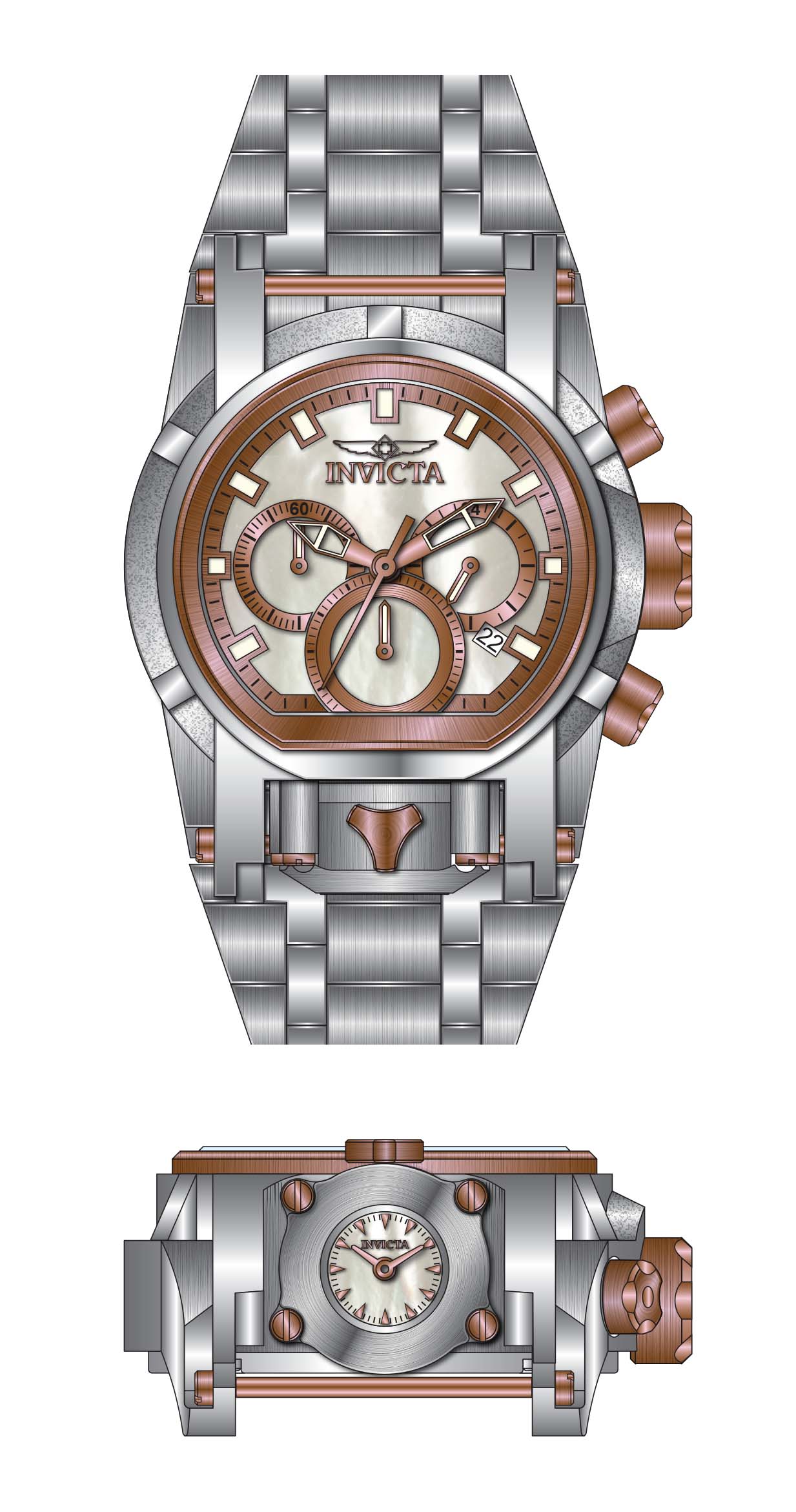 Parts for Invicta Bolt Bolt Zeus Magnum Lady 40592