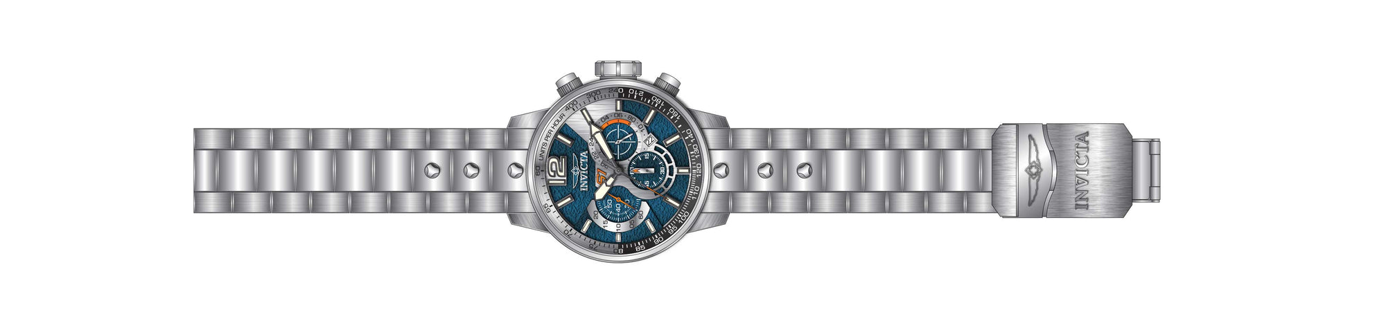 Band for Invicta S1 Rally Men 41317