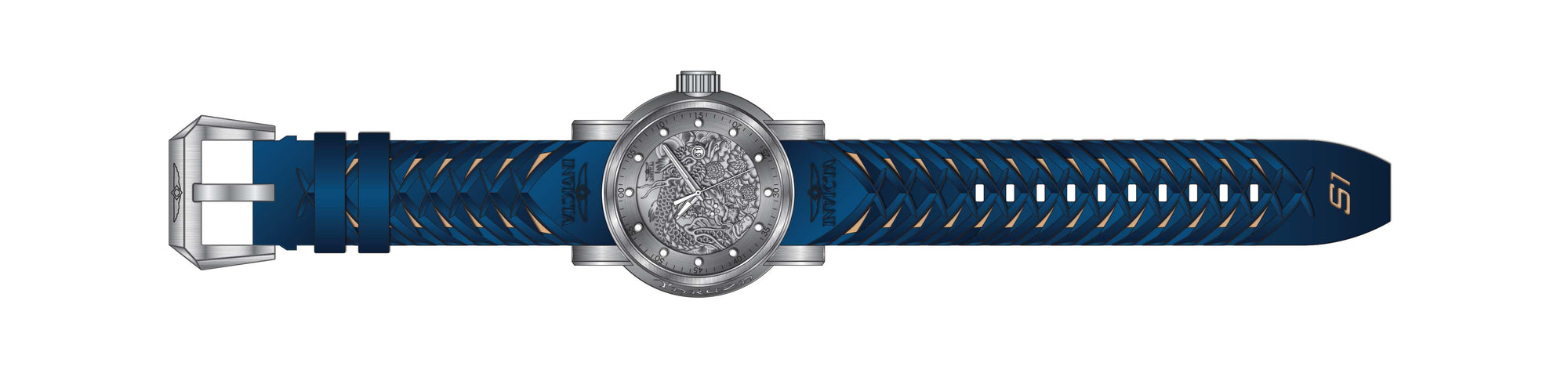 Band for Invicta S1 Rally Men 41405