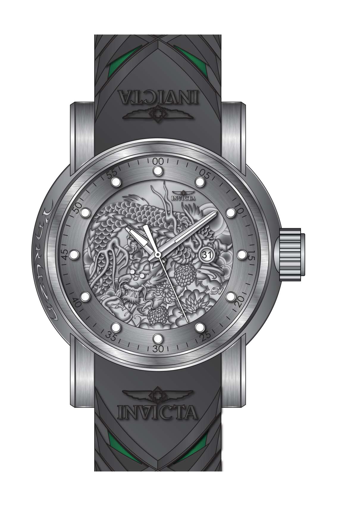 Band for Invicta S1 Rally Men 41408