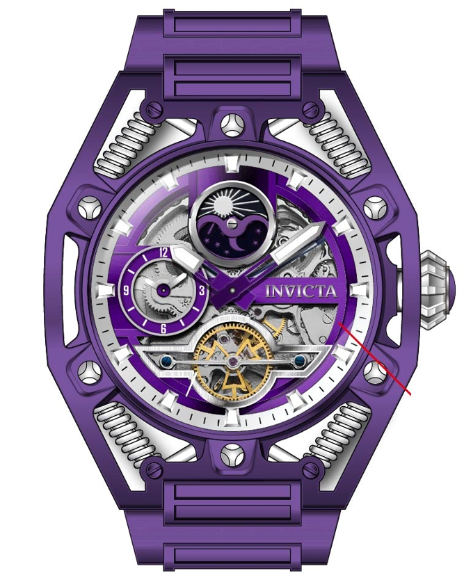 Band for Invicta S1 Rally Men 42134