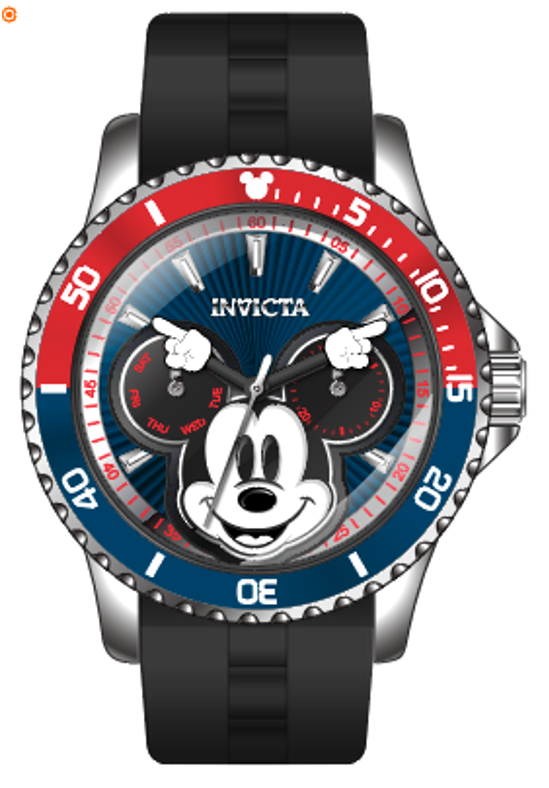 Band for Invicta Disney Limited Edition Mickey Mouse Lady 42264