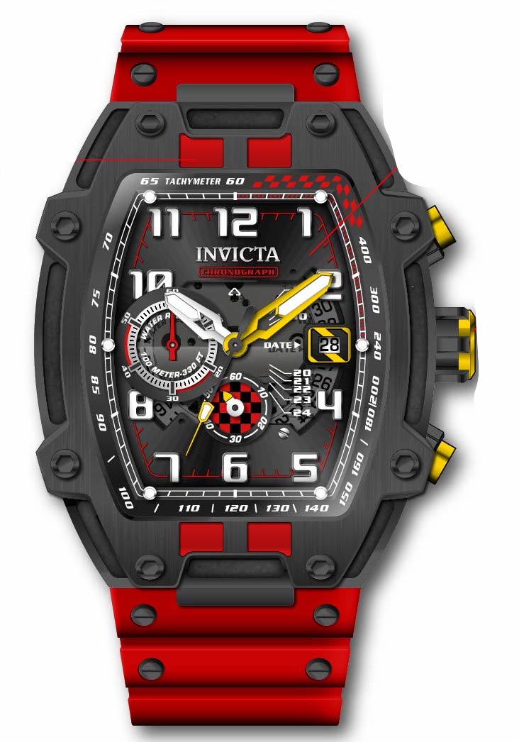 Parts for Invicta S1 Rally Diablo Men 42328