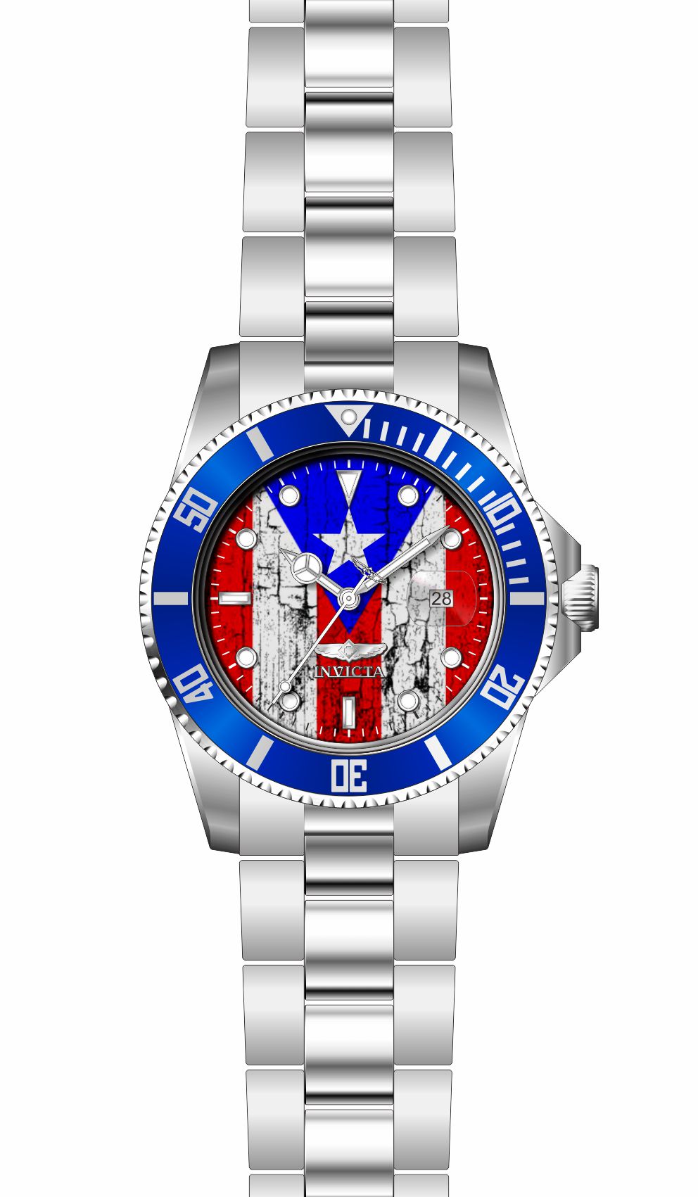 Band for Invicta Pro Diver Store Exclusive Men 42357