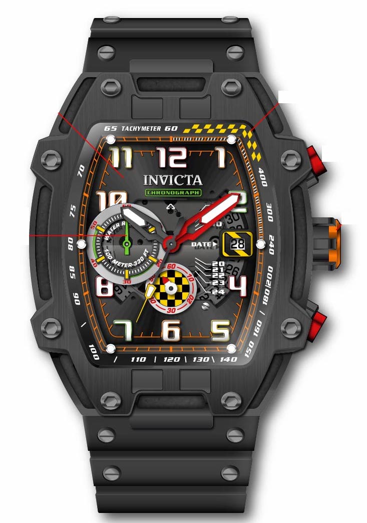 Parts for Invicta S1 Rally Diablo Men 42331