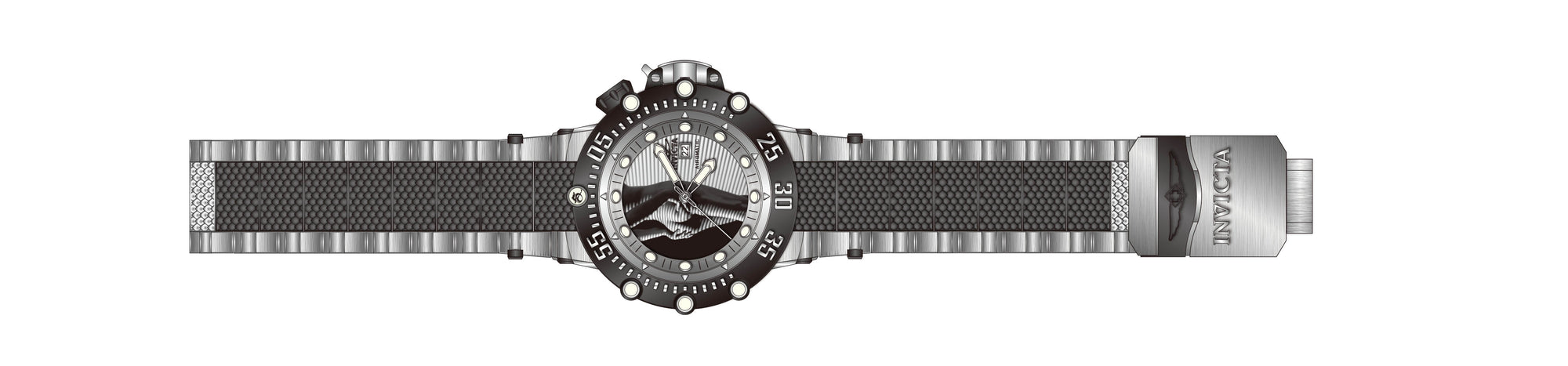 Parts for Invicta Subaqua Noma VII Men 40582