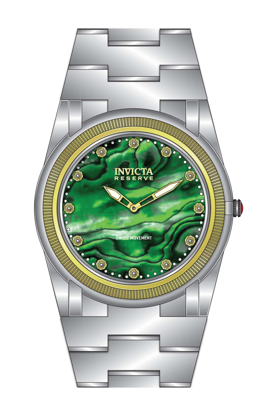 Parts for Invicta Reserve Slim Men 41044