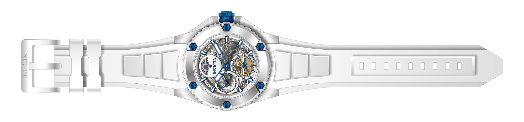 Band for Invicta Akula Men 42760