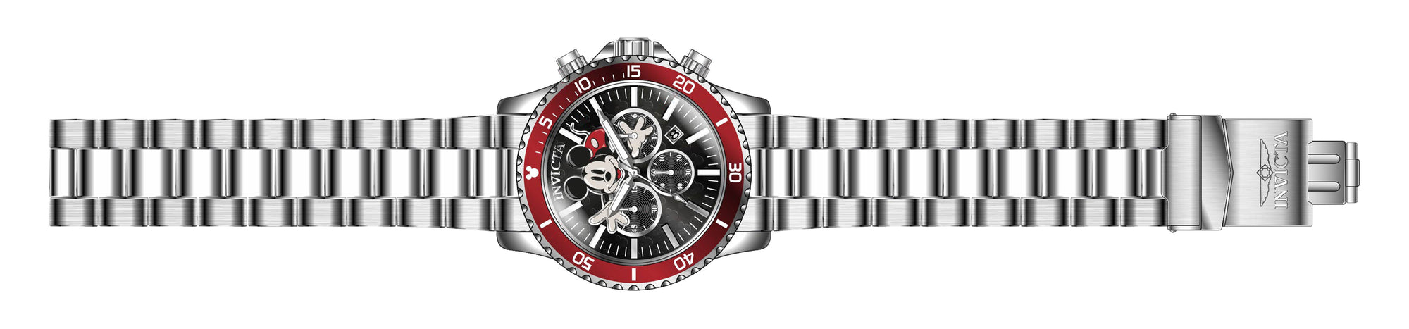 Band for Invicta Disney Limited Edition Mickey Mouse Men 39047