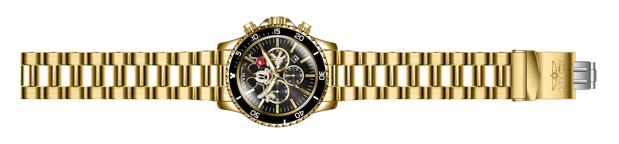 Band for Invicta Disney Limited Edition Mickey Mouse Men 39048